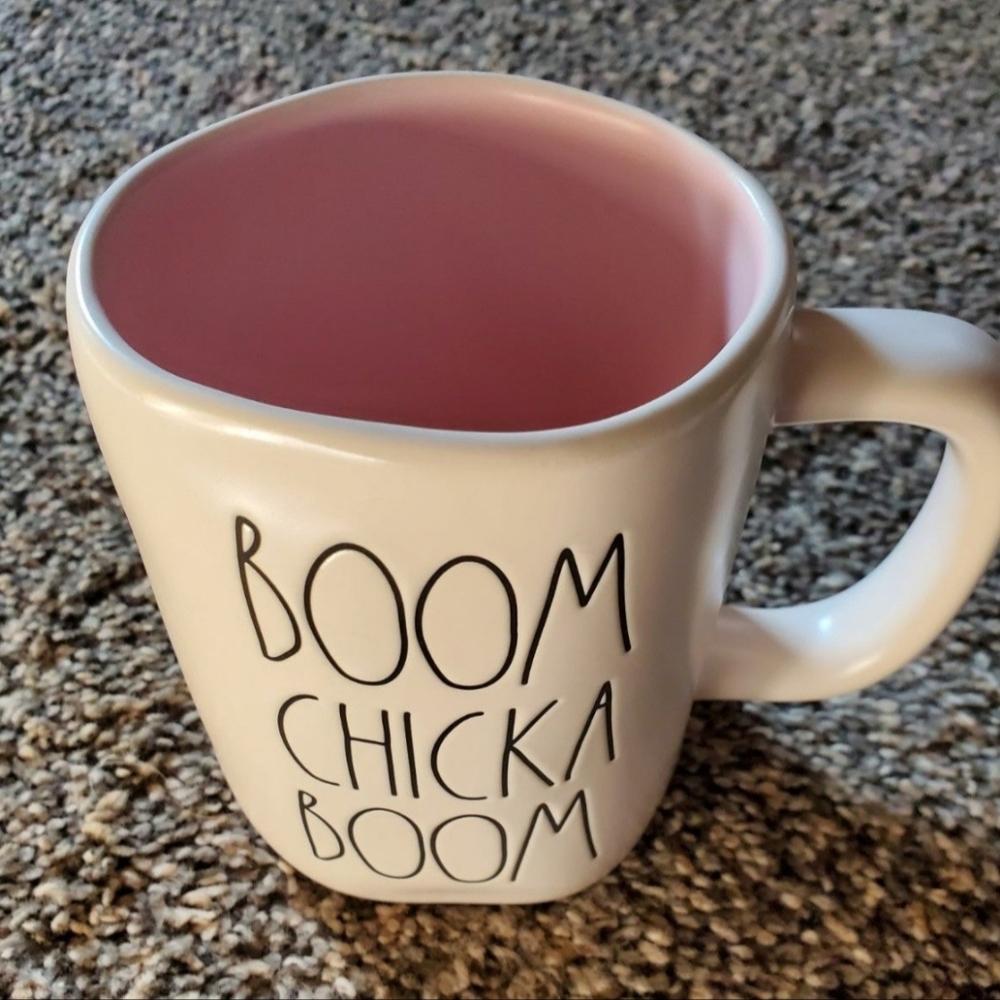 Rae Dunn Boom Chika Boom Easter Mug